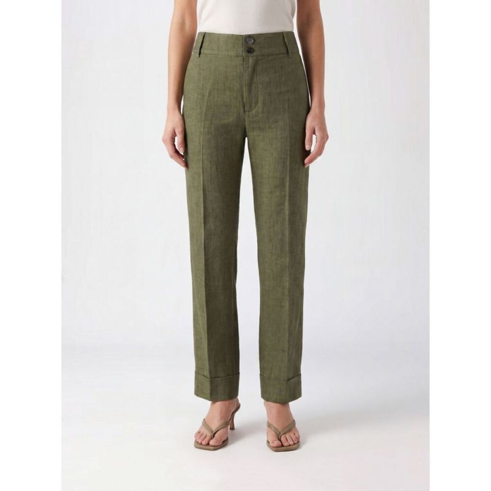 Hendrix High-Waisted Tailored Trousers La Doublej In Stretch Cotton